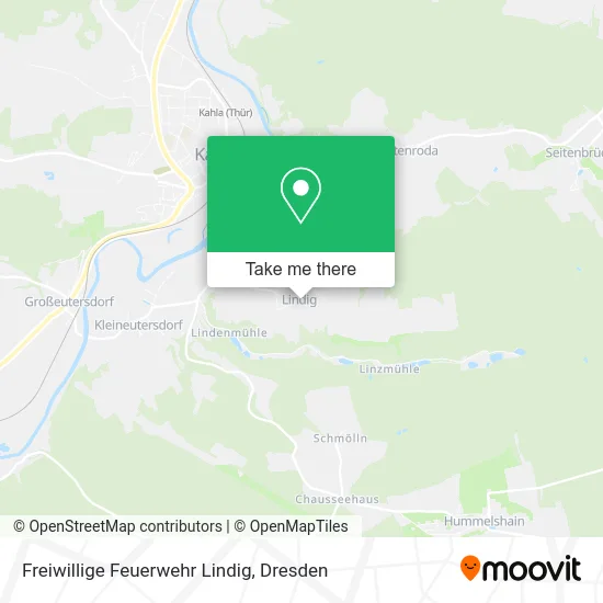 Карта Freiwillige Feuerwehr Lindig