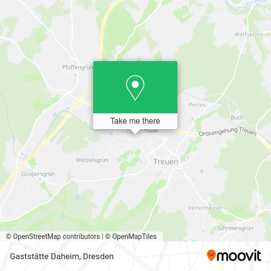 Карта Gaststätte Daheim