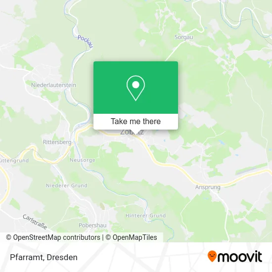 Карта Pfarramt
