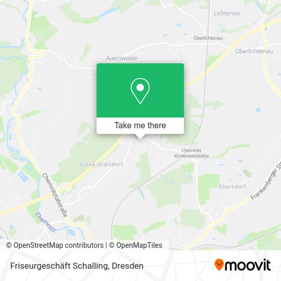 Карта Friseurgeschäft Schalling