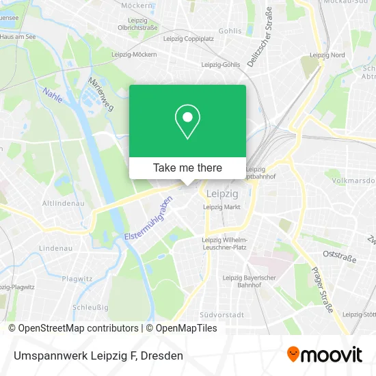 Карта Umspannwerk Leipzig F