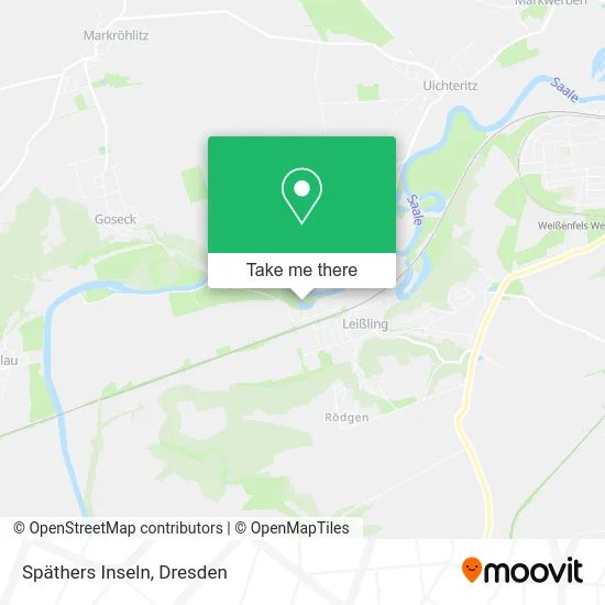 Карта Späthers Inseln