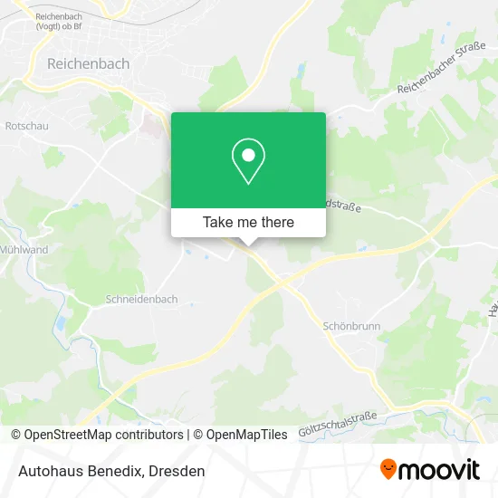 Карта Autohaus Benedix