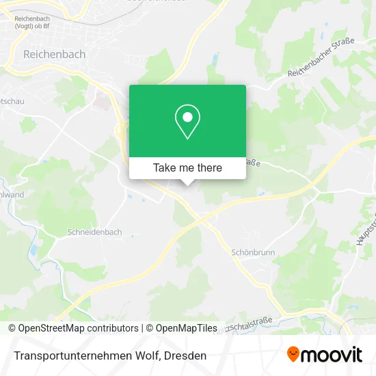 Карта Transportunternehmen Wolf