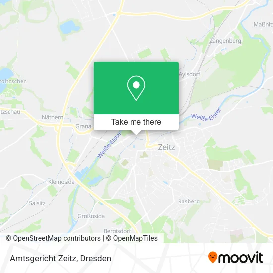 Карта Amtsgericht Zeitz