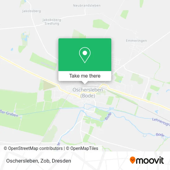 Карта Oschersleben, Zob