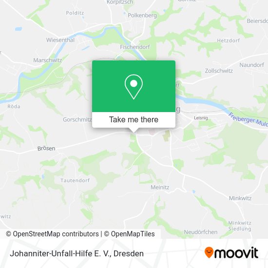 Карта Johanniter-Unfall-Hilfe E. V.