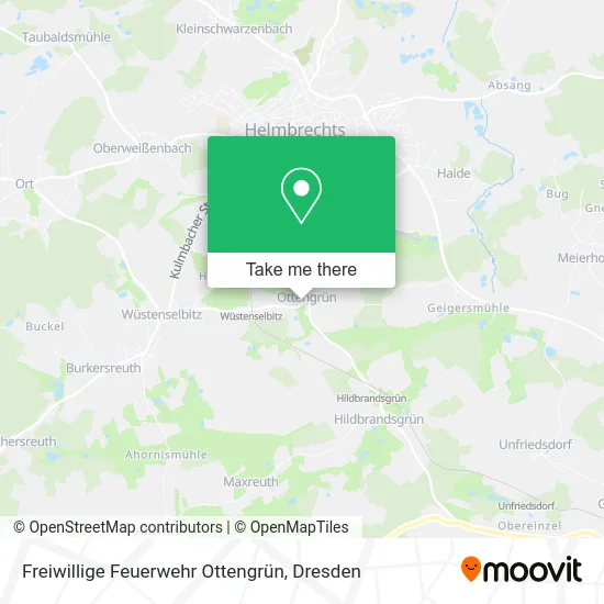 Карта Freiwillige Feuerwehr Ottengrün
