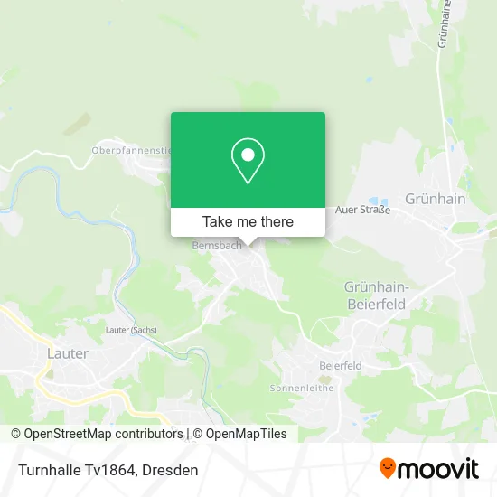 Карта Turnhalle Tv1864