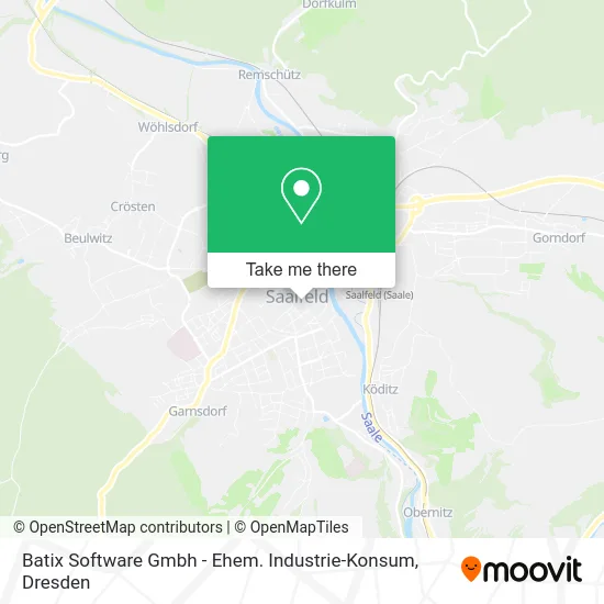 Карта Batix Software Gmbh - Ehem. Industrie-Konsum