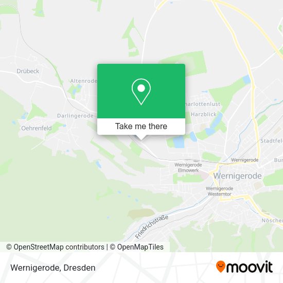 Карта Wernigerode