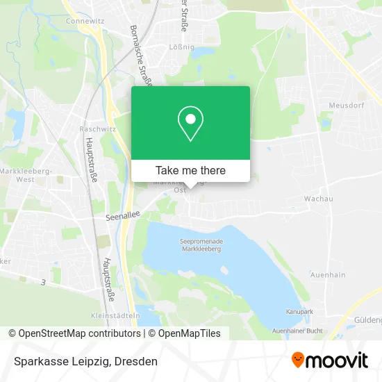 Карта Sparkasse Leipzig