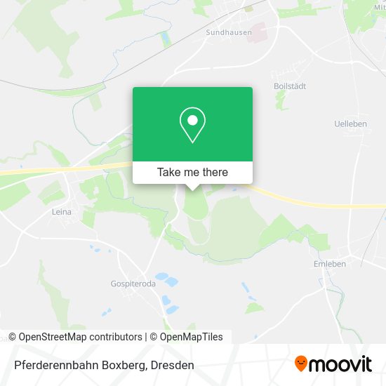 Карта Pferderennbahn Boxberg