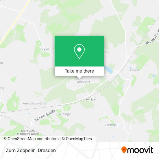 Карта Zum Zeppelin