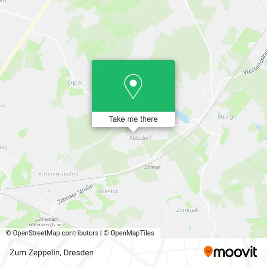 Карта Zum Zeppelin