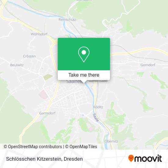Карта Schlösschen Kitzerstein