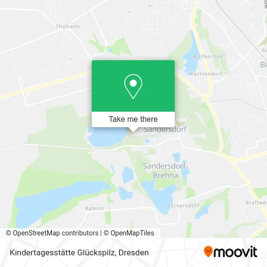 Карта Kindertagesstätte Glückspilz