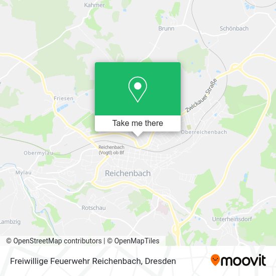 Карта Freiwillige Feuerwehr Reichenbach