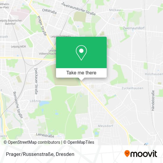 Карта Prager/Russenstraße