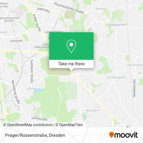 Карта Prager/Russenstraße
