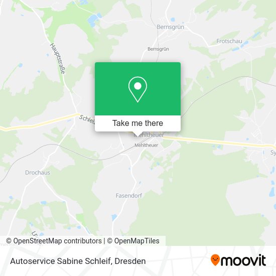 Карта Autoservice Sabine Schleif
