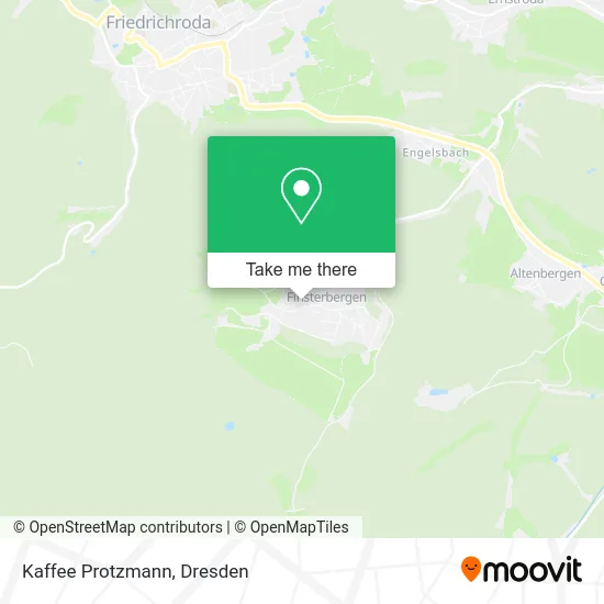 Карта Kaffee Protzmann