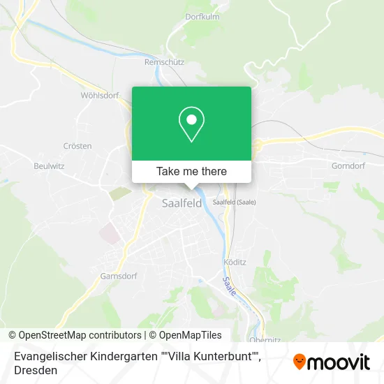 Карта Evangelischer Kindergarten ""Villa Kunterbunt""