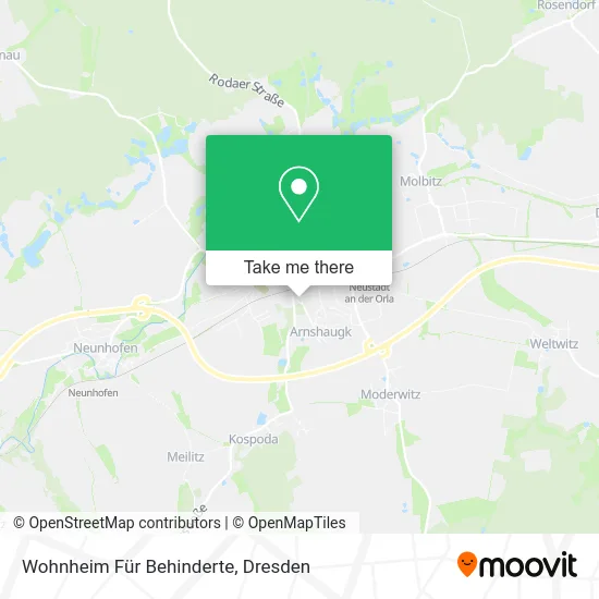 Карта Wohnheim Für Behinderte