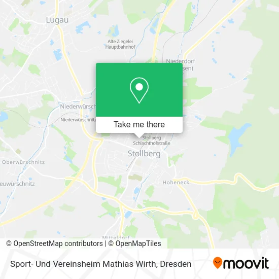 Карта Sport- Und Vereinsheim Mathias Wirth