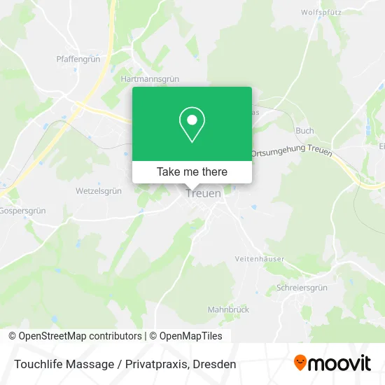 Карта Touchlife Massage / Privatpraxis