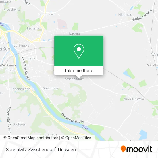 Карта Spielplatz Zaschendorf