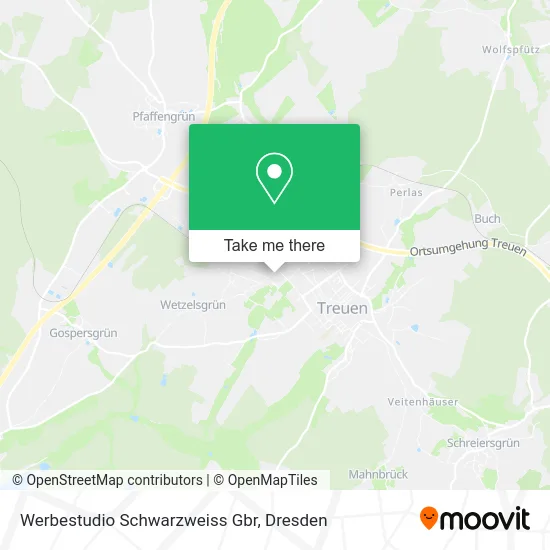 Карта Werbestudio Schwarzweiss Gbr