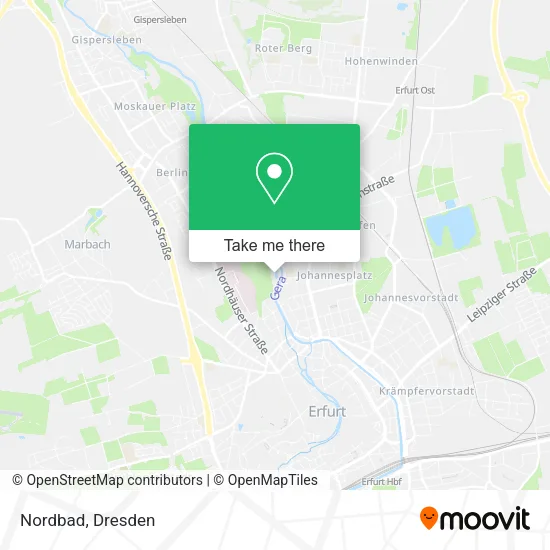 Карта Nordbad