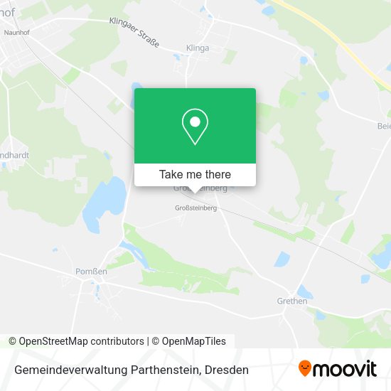 Карта Gemeindeverwaltung Parthenstein