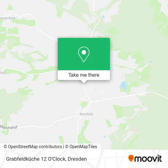 Карта Grabfeldküche 12 O'Clock