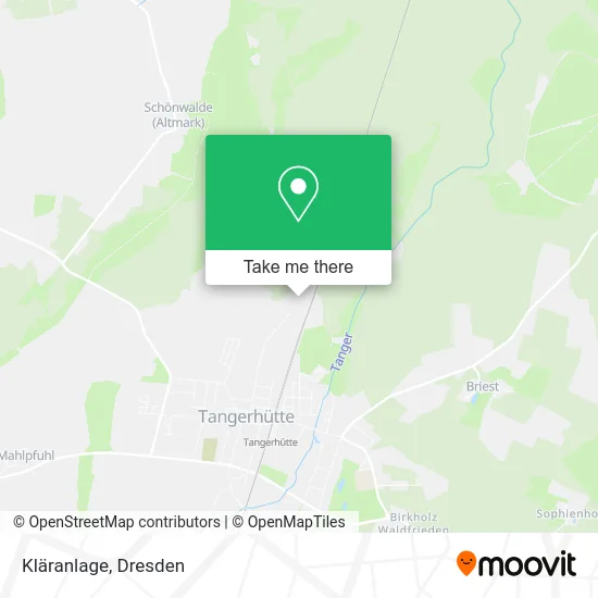 Карта Kläranlage