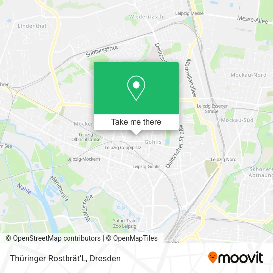 Карта Thüringer Rostbrät'L