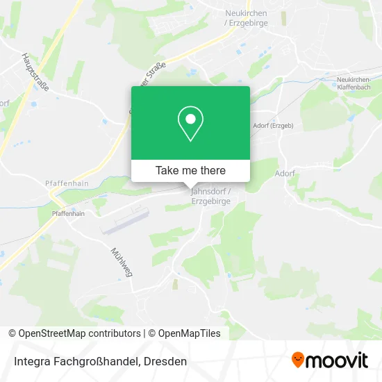 Карта Integra Fachgroßhandel