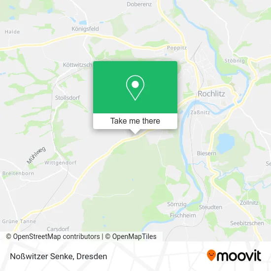 Карта Noßwitzer Senke