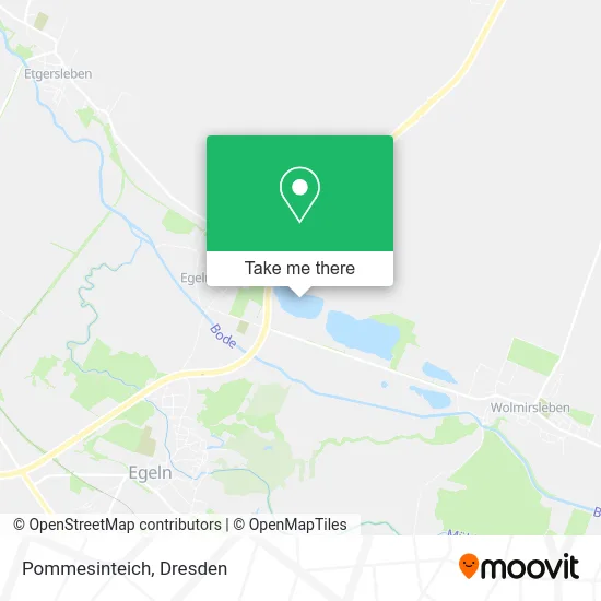 Карта Pommesinteich