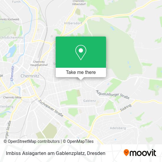 Карта Imbiss Asiagarten am Gablenzplatz