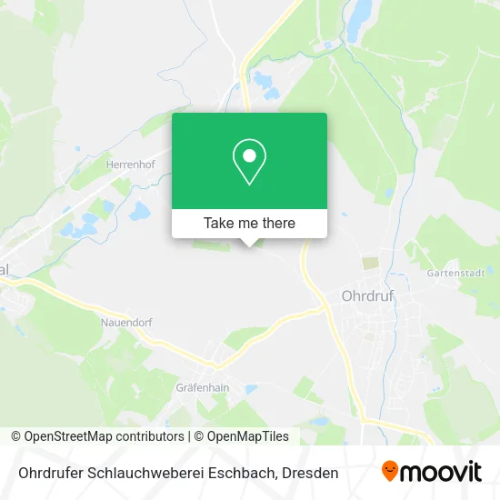 Карта Ohrdrufer Schlauchweberei Eschbach