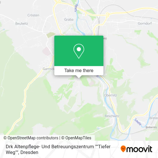 Карта Drk Altenpflege- Und Betreuungszentrum ""Tiefer Weg""