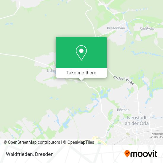 Карта Waldfrieden