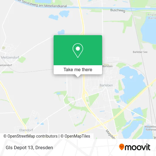 Карта Gls Depot 13