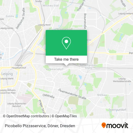 Карта Picobello Pizzaservice, Döner