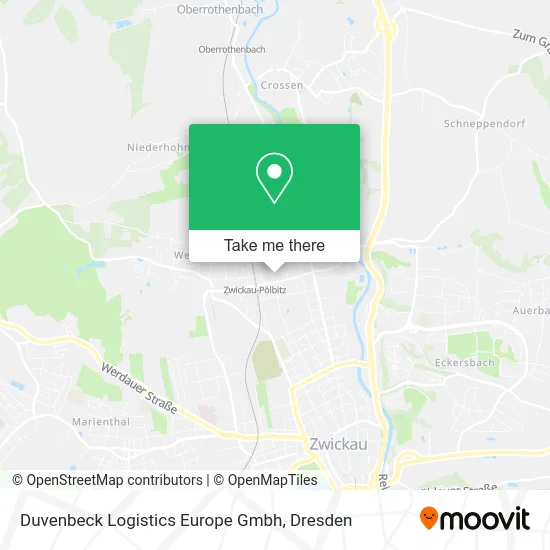 Карта Duvenbeck Logistics Europe Gmbh