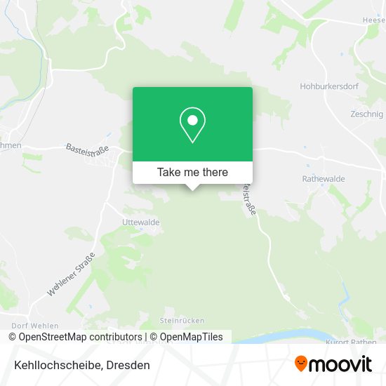 Карта Kehllochscheibe