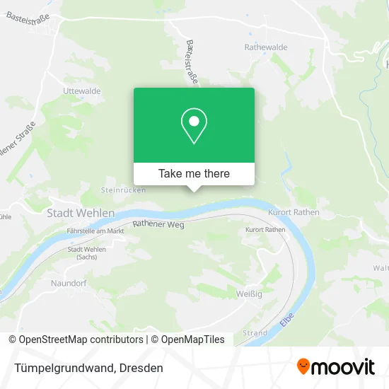 Карта Tümpelgrundwand