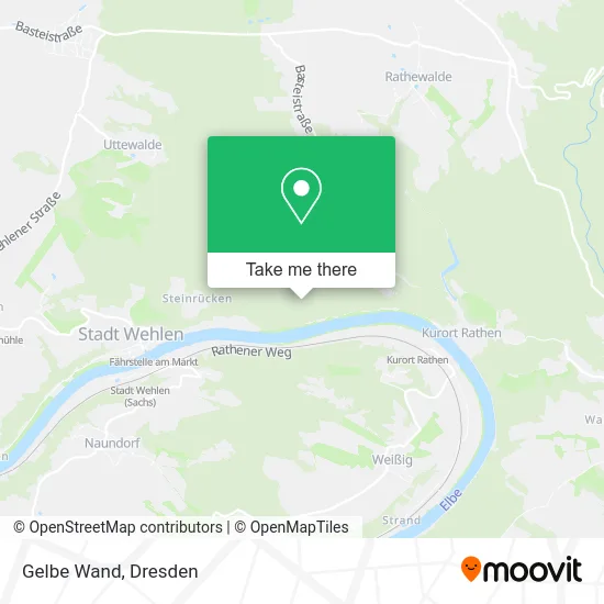 Карта Gelbe Wand